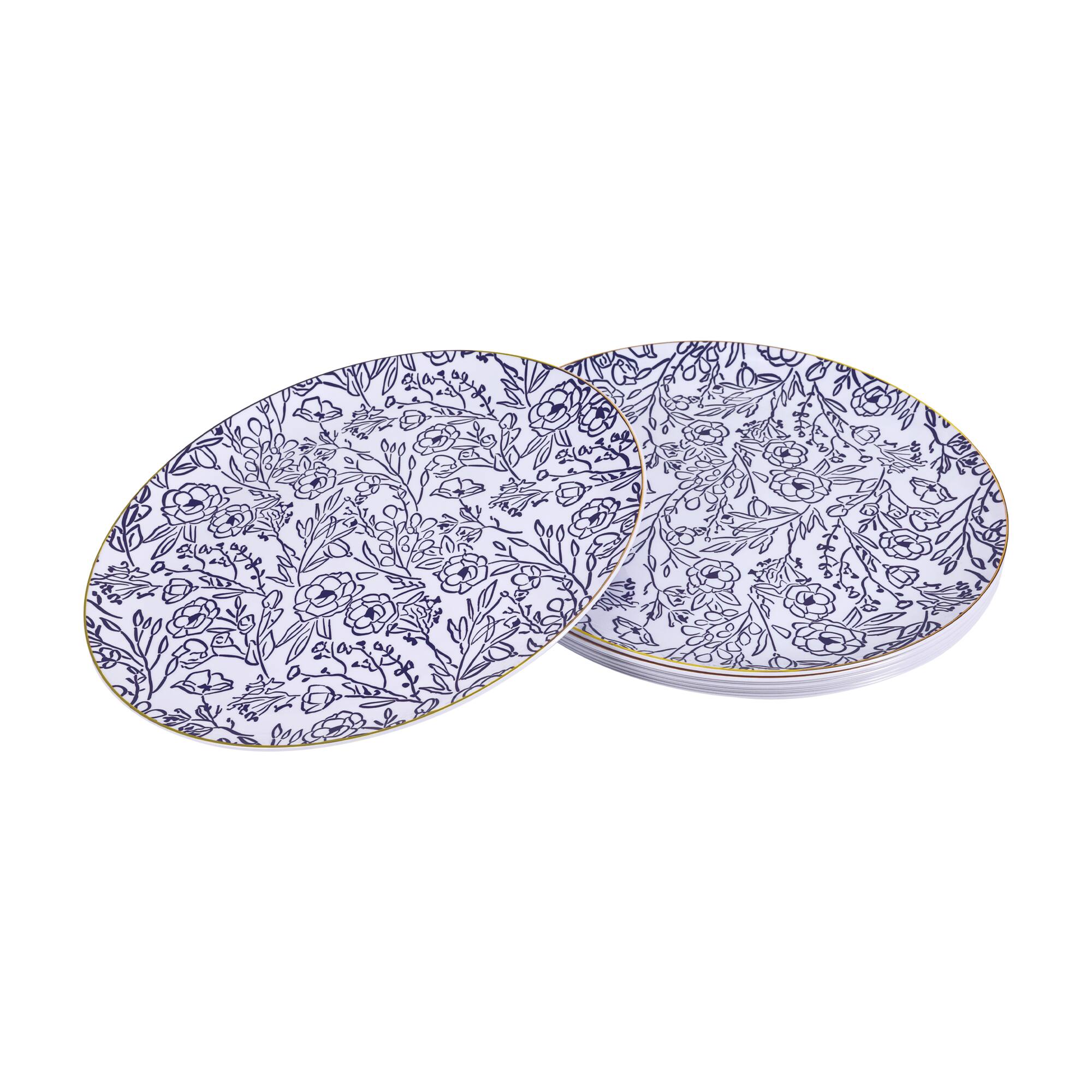 10" Next Chapter Plastic Dinner Plates, 10ct. by Celebrate It™